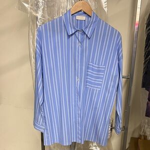 Blue Striped woman’s Shirt